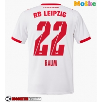 Moške Nogometnih dresov RB Leipzig David Raum #22 Domači 2025-26 Kratki rokavi